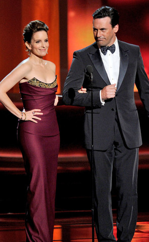 Emmy Awards, Tina Fey and Jon Hamm Emmy Awards, Tina Fey and Jon Hamm